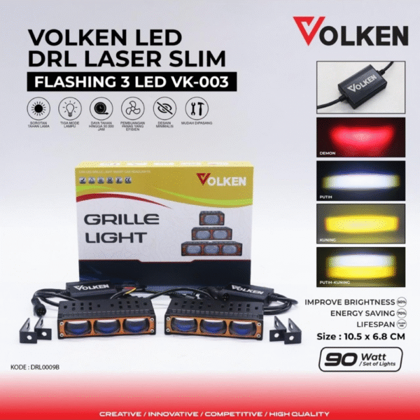 DRL Laser Slim 3 mata Volken