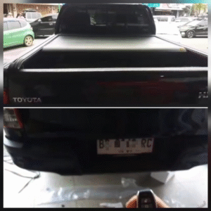 Tutup Bak Hilux Elektrik plus remote