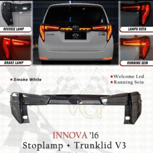 Lampu Stop Innova Reborn LED Juventus Style