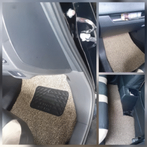Karpet Mie 3Pcs Cream Coffee