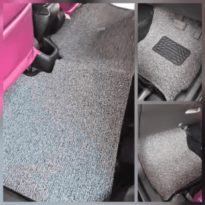 Karpet Mie 3Pcs Hitam Abu
