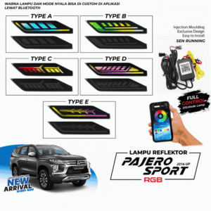 Reflektor All New Pajero RGB Smoke