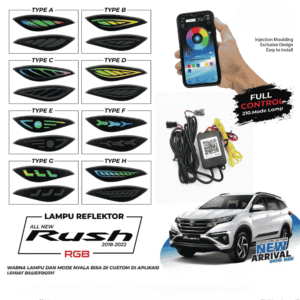Reflektor All New Rush RGB smoke