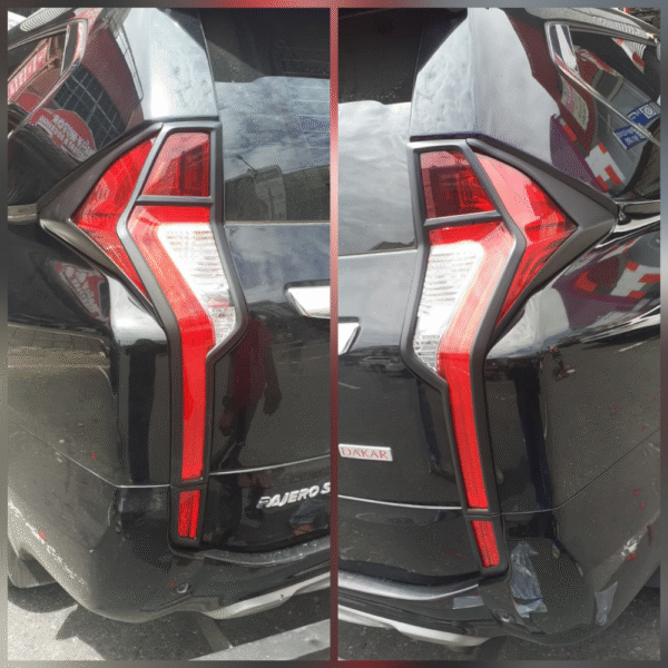 Garnish Belakang Pajero'16 Black