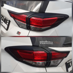 Garnish Lampu Belakang Rush'18 Black