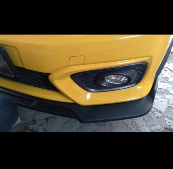 Front Lip Bamper Brio Black - Gambar 4