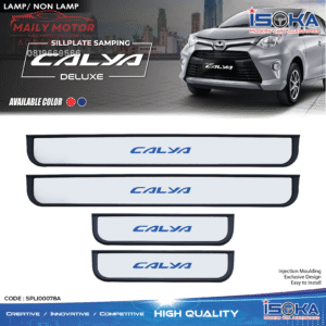 Sill Plate Samping Calya Deluxe Silver Lamp & Non Lamp