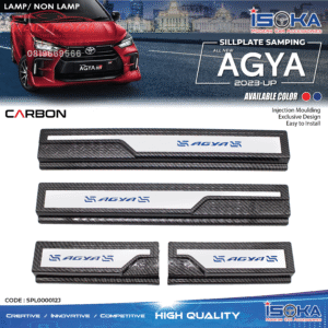 Sill Plate Samping Agya 2023 - Up Carbon Lamp & Non Lamp
