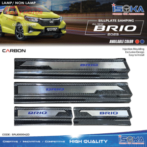 Sill Plate Samping Brio Carbon Lamp & Non Lamp