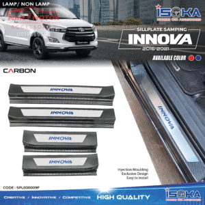 Sill Plate Samping Innova Reborn Carbon Lamp & Non Lamp