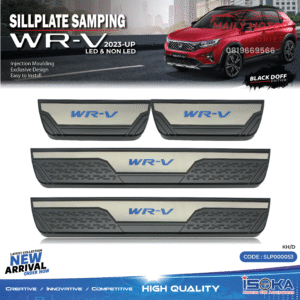 Sill Plate Samping WRV 2022 - Up Black Doff LED & Non LED