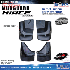 Karpet Lumpur Hiace 2012 - 2018