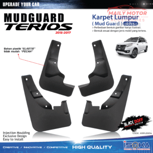 Karpet Lumpur Terios 2015 - 2017