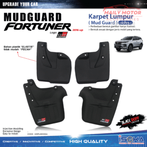 Karpet Lumpur Fortuner 2016 - Up Logo GR Sport