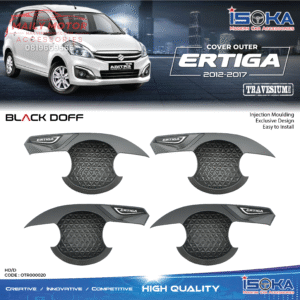 Cover Outer Ertiga 2012 - 2017 Travesium Black Doff