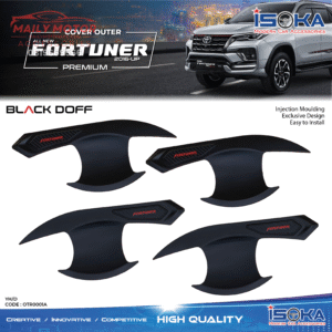 Cover Outer Fortuner 2016 - Up Premium Black Doff