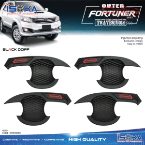 Cover Outer Fortuner 2012 - 2015 Travesium Black Doff
