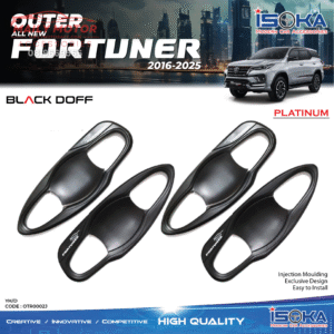 Cover Outer Fortuner 2016 - Up Platinum Black Doff