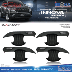 Cover Outer Innova Zenix Trapesium Black Doff