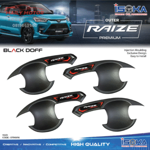 Cover Outer Raize Premium Black Doff