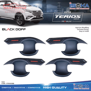 Cover Outer Terios 2018 - up Premium Black Doff