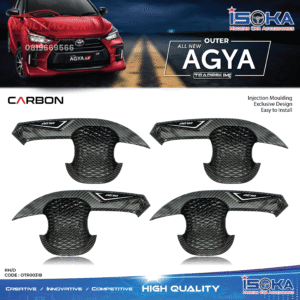 Cover Outer Agya 2023 - up Premium Carbon