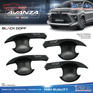 Cover Outer Avanza 2022 - up Premium Black Doff