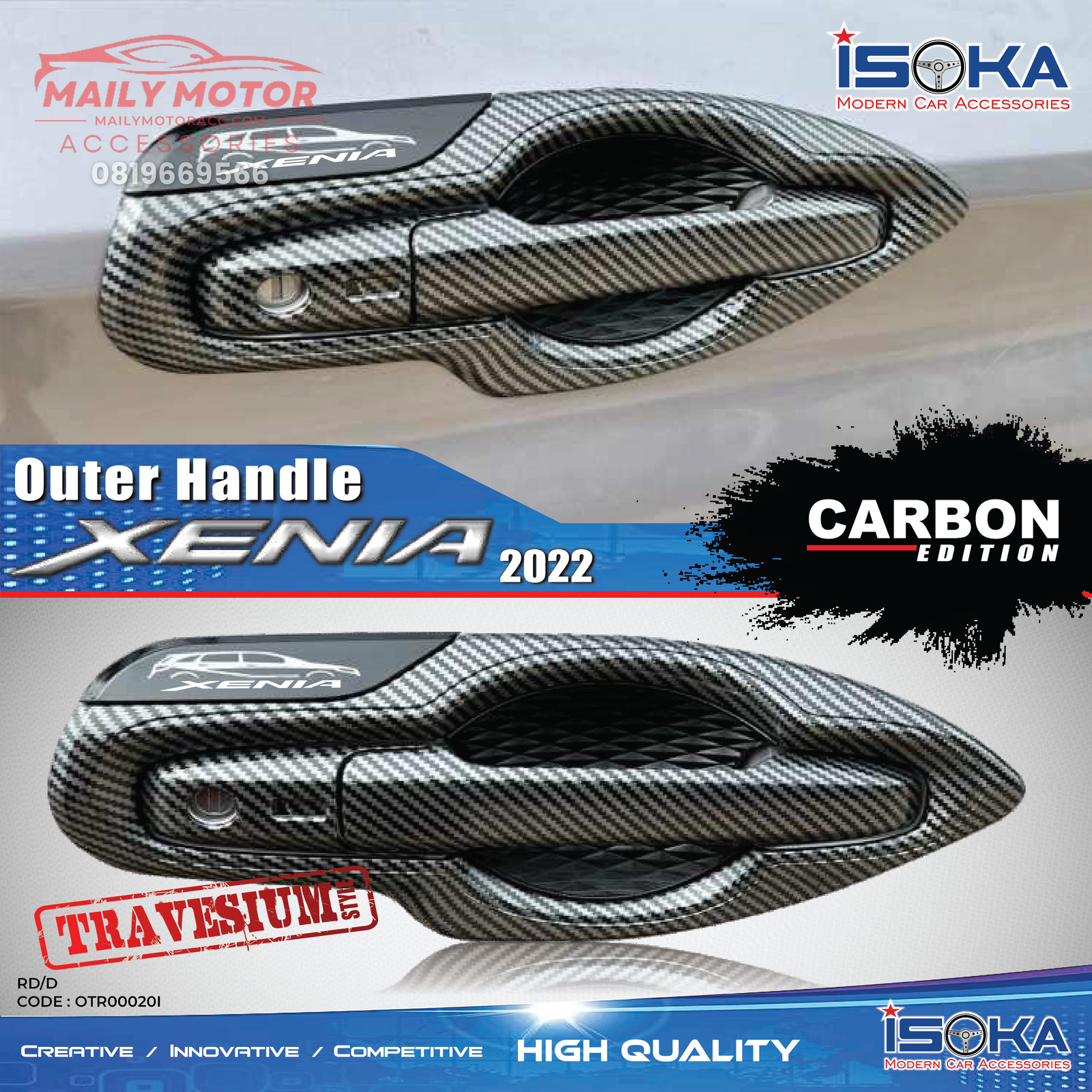 Cover Outer Xenia 2022 - up Trapesium Carbon