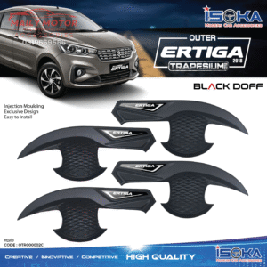 Cover Outer Ertiga 2018 - up Premium  Black Doff