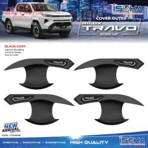 Cover Outer Hilux Travo 2026- up Premium  Black Doff