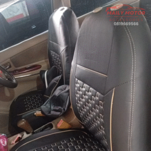 Sarung Jok Innova 2008 - Up Type V Model Zavier Hitam Cappucino
