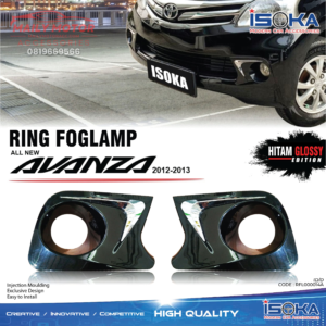 Ring Fog Lamp Avanza 2012 - 2013 Hitam Glossy