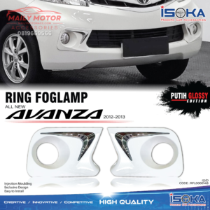 Ring Fog Lamp Avanza 2012 - 2013 Putih Glossy