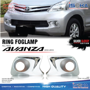 Ring Fog Lamp Avanza 2012 - 2013 Silver Glossy