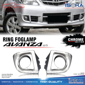 Ring Fog Lamp Avanza 2007 - 2011 vvti Type G Crome