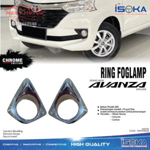 Ring Fog Lamp Avanza 2015 - 2018 Crome
