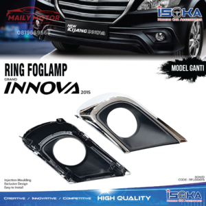 Ring Fog Lamp Innova 2014 Crome Model Ganti Crome