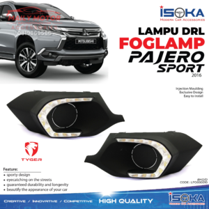 Ring Fog Lamp DRL Pajero 2016