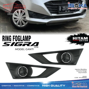 Ring Fog Lamp Sigra Model Ganti Hitam